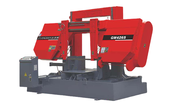 英德GW4265双柱龙门卧式带锯床