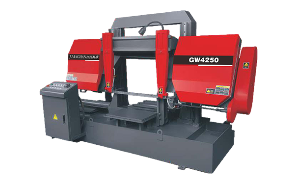 英德GW4250双柱龙门卧式带锯床